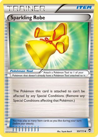 Sparkling Robe (099/111) [XY  Furious Fists] Reverse Holofoil - Uncommon