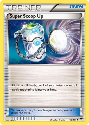 Super Scoop Up (100/111) [XY  Furious Fists] Reverse Holofoil - Uncommon