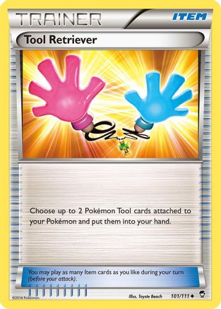 Tool Retriever (101/111) [XY  Furious Fists] - Uncommon
