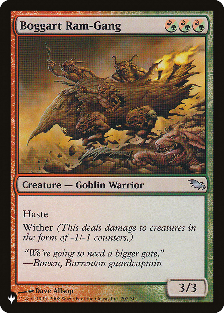 Boggart Ram-Gang (LIST-SHM-203) [The List]