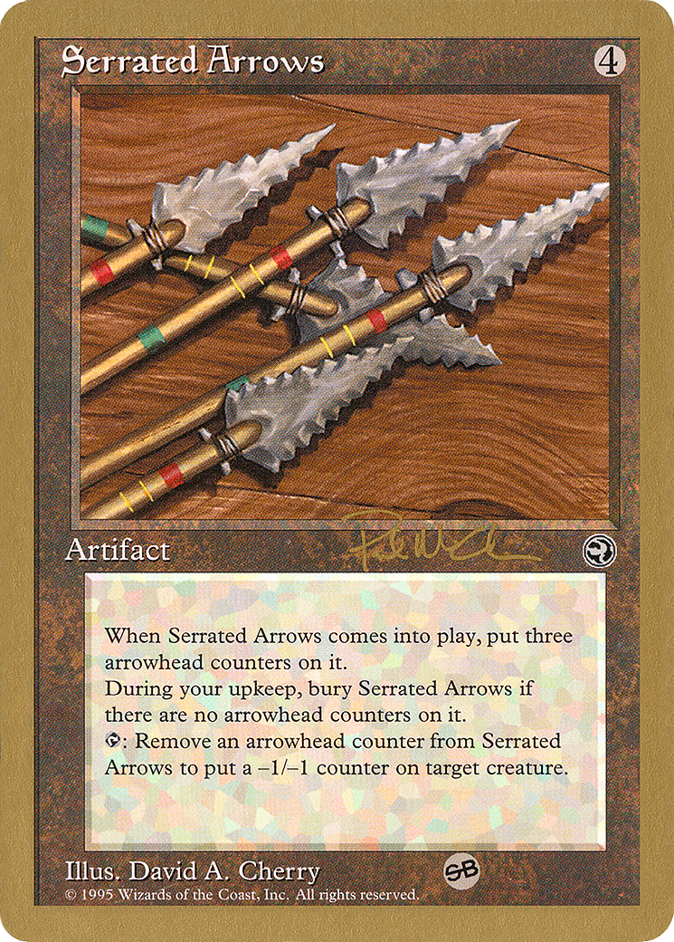 Serrated Arrows - 1997 Paul McCabe (HML) (SB) [World Championship Decks 1997]