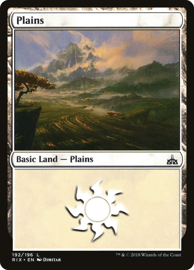 Plains (RIX-192) [Rivals of Ixalan]