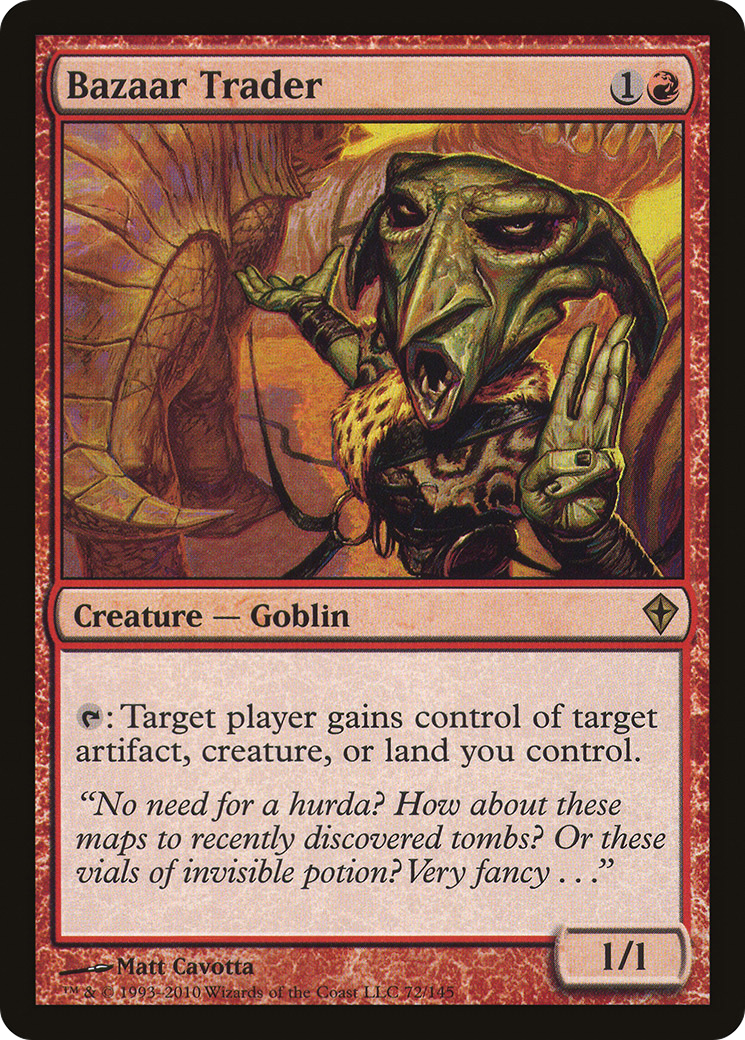 Bazaar Trader (WWK-072) [Worldwake] Foil