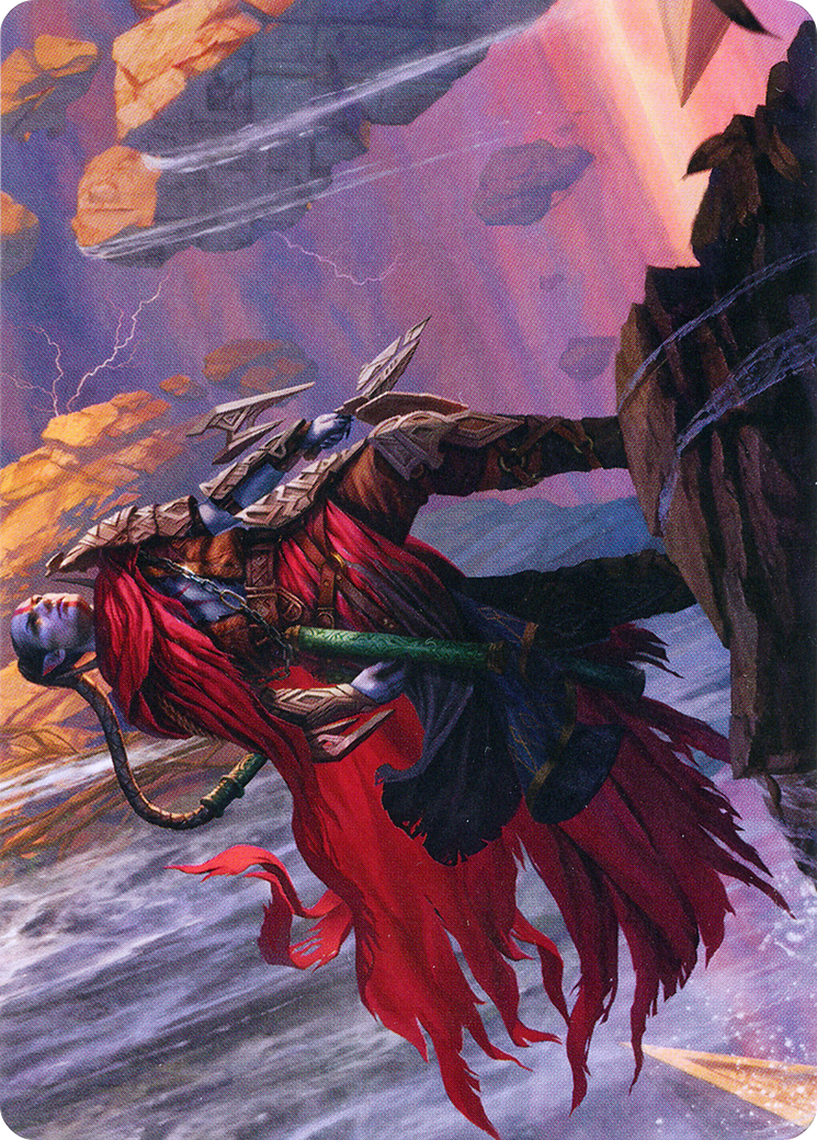 Anowon, the Ruin Thief // Anowon, the Ruin Thief (AZNR-075) (Borderless) [Zendikar Rising Art Series]