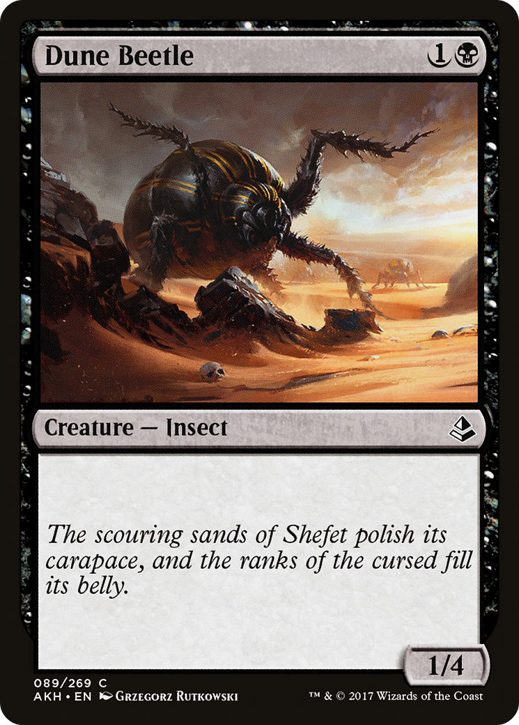 Dune Beetle (AKH-089) [Amonkhet] Foil