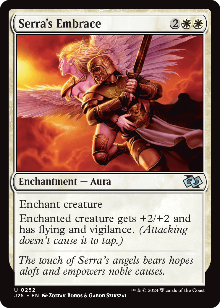 Serra's Embrace (J25-252) [Foundations Jumpstart]