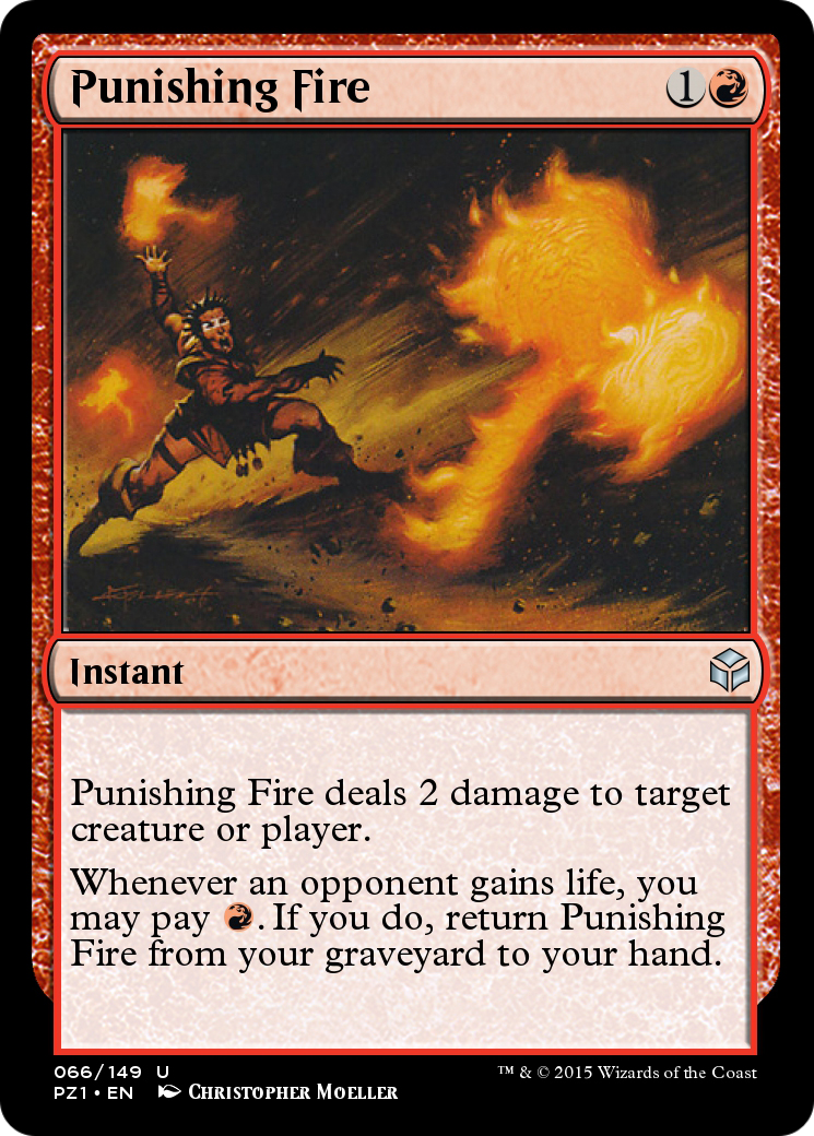 Punishing Fire (PZ1-066) [Legendary Cube Prize Pack]