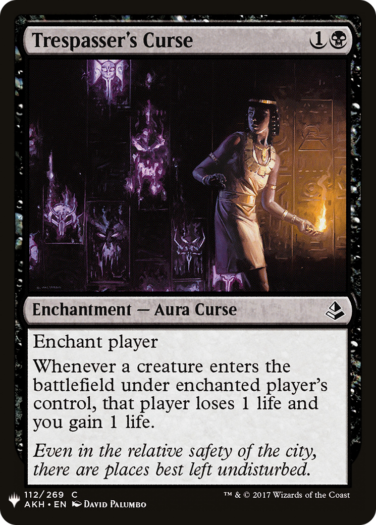 Trespasser's Curse (LIST-AKH-112) [The List]