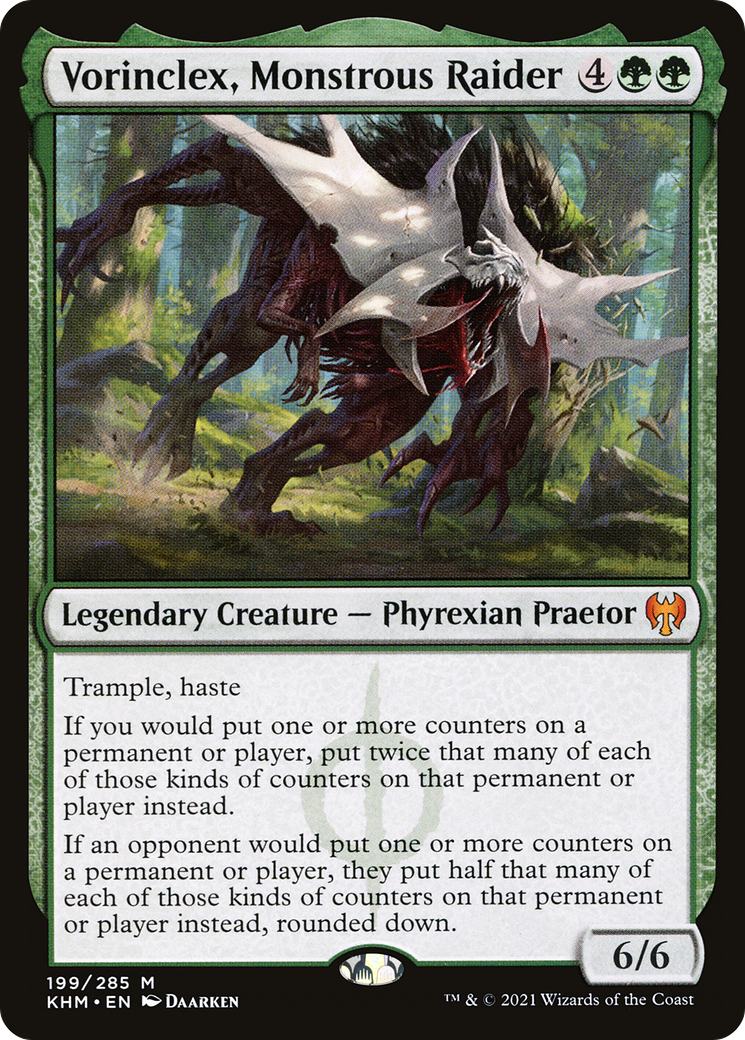 Vorinclex, Monstrous Raider (KHM-199) [Kaldheim] Foil