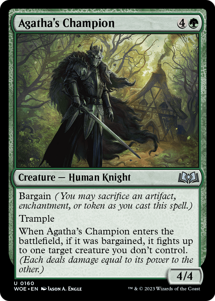 Agatha's Champion (WOE-160) [Wilds of Eldraine]