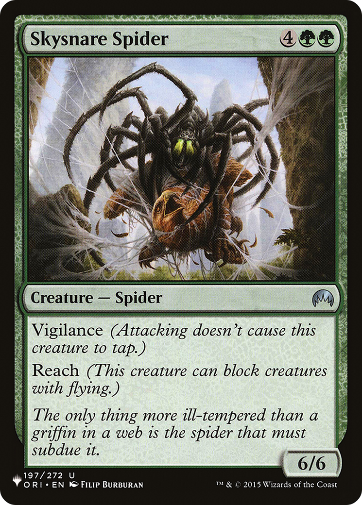 Skysnare Spider (LIST-ORI-197) [The List]