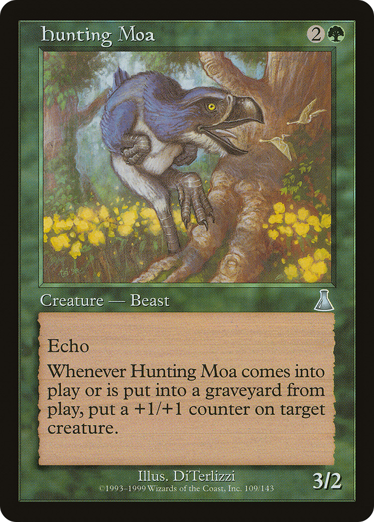 Hunting Moa (UDS-109) [Urza's Destiny] Foil