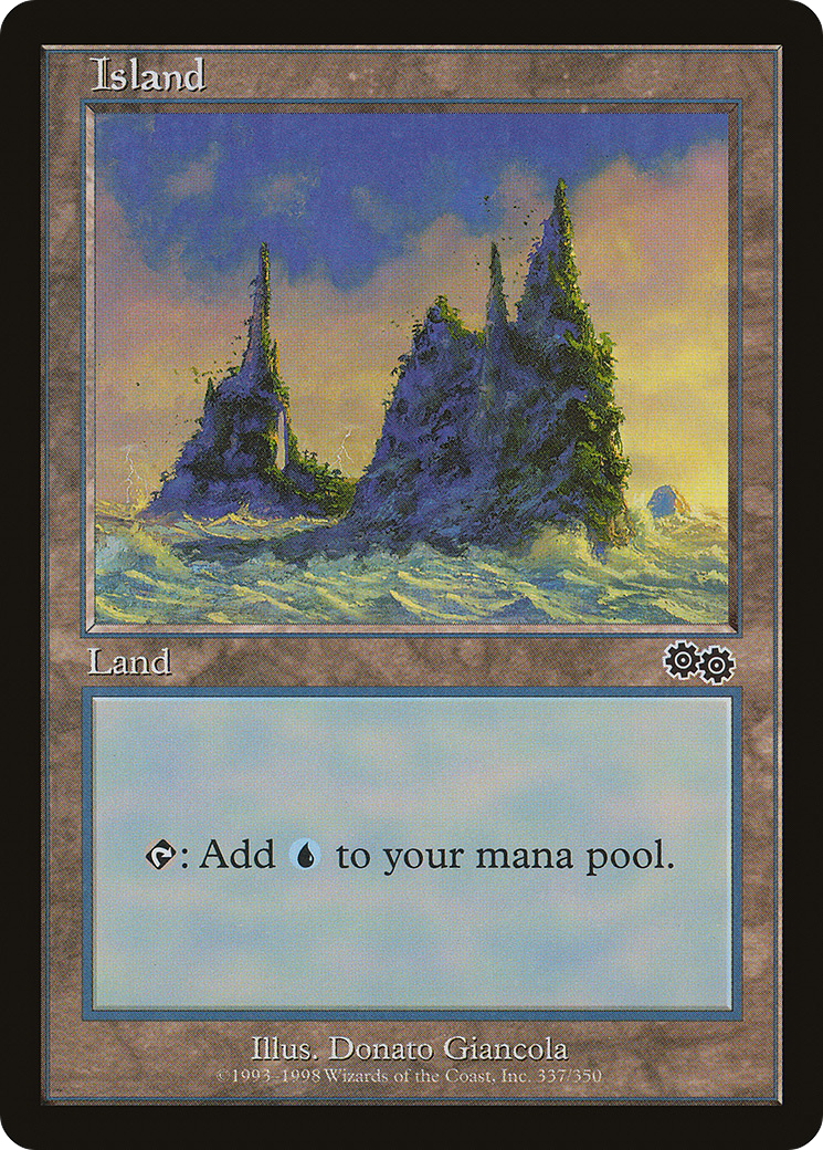 Island (USG-337) [Urza's Saga]