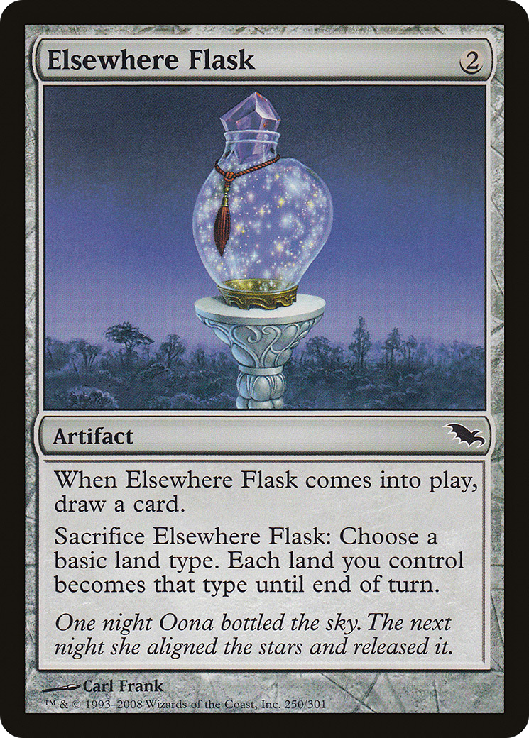 Elsewhere Flask (SHM-250) [Shadowmoor] Foil