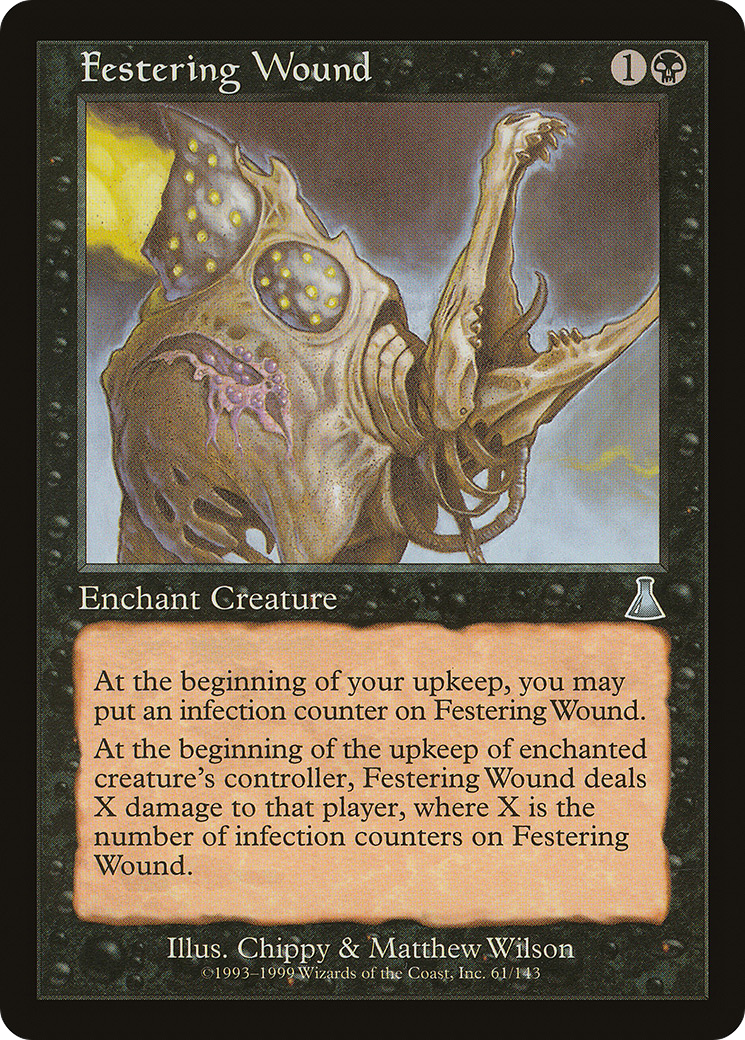 Festering Wound (UDS-061) [Urza's Destiny]