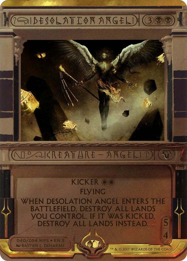 Desolation Angel (MPS2-040) (Borderless) [Amonkhet Invocations] Foil