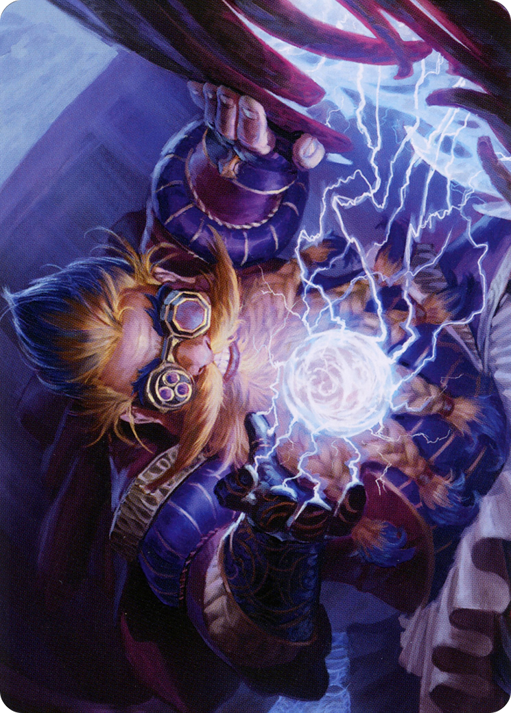 Storm-Kiln Artist // Storm-Kiln Artist (ASTX-013) (Borderless) [Strixhaven Art Series]