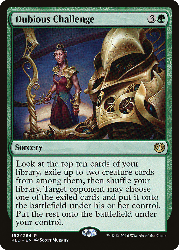 Dubious Challenge (KLD-152) [Kaladesh]
