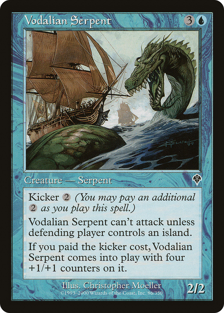 Vodalian Serpent (INV-086) [Invasion]