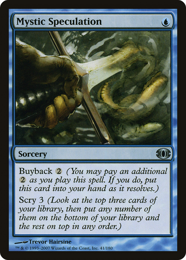 Mystic Speculation (FUT-041) [Future Sight]