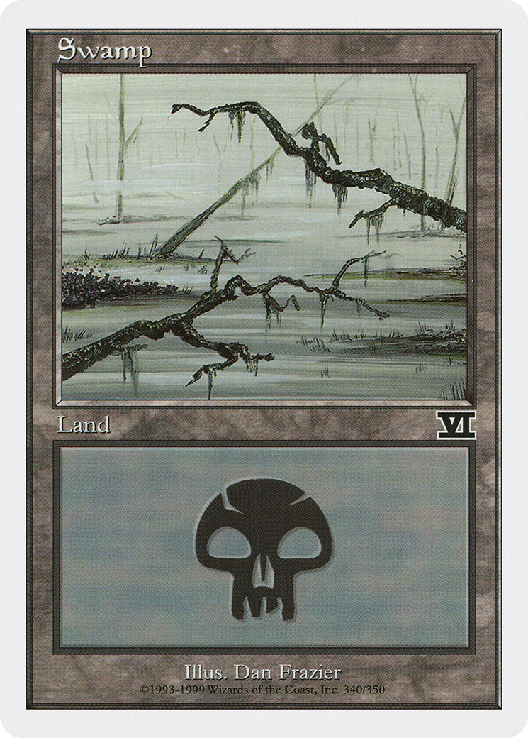 Swamp (6ED-340) [Classic Sixth Edition]