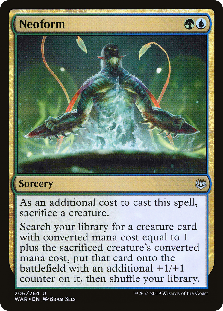 Neoform (WAR-206) [War of the Spark] Foil