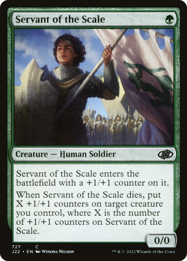 Servant of the Scale (J22-727) [Jumpstart 2022]
