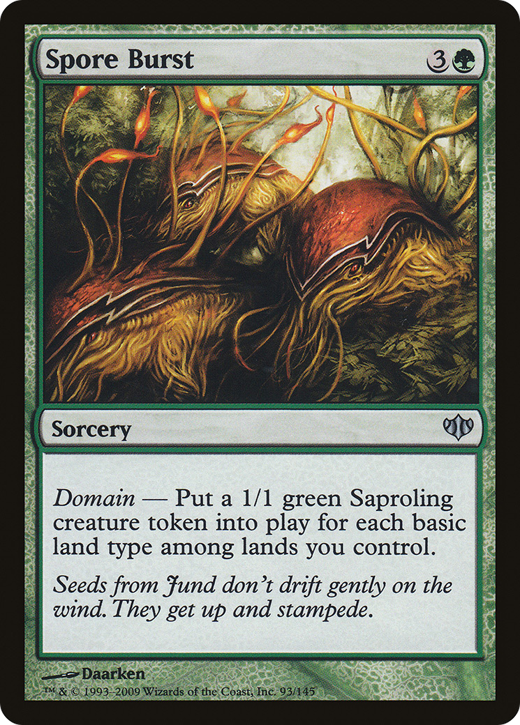 Spore Burst (CON-093) [Conflux] Foil