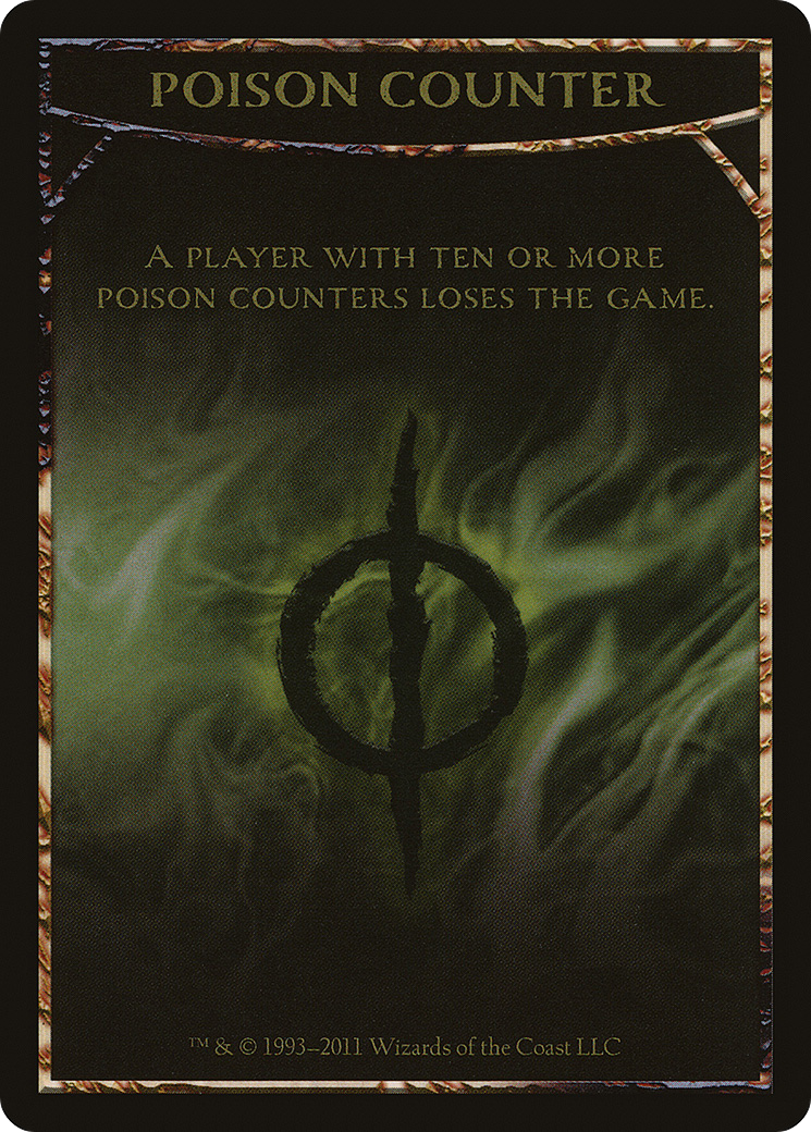 Poison Counter Token (MBS-006) [Mirrodin Besieged Tokens]