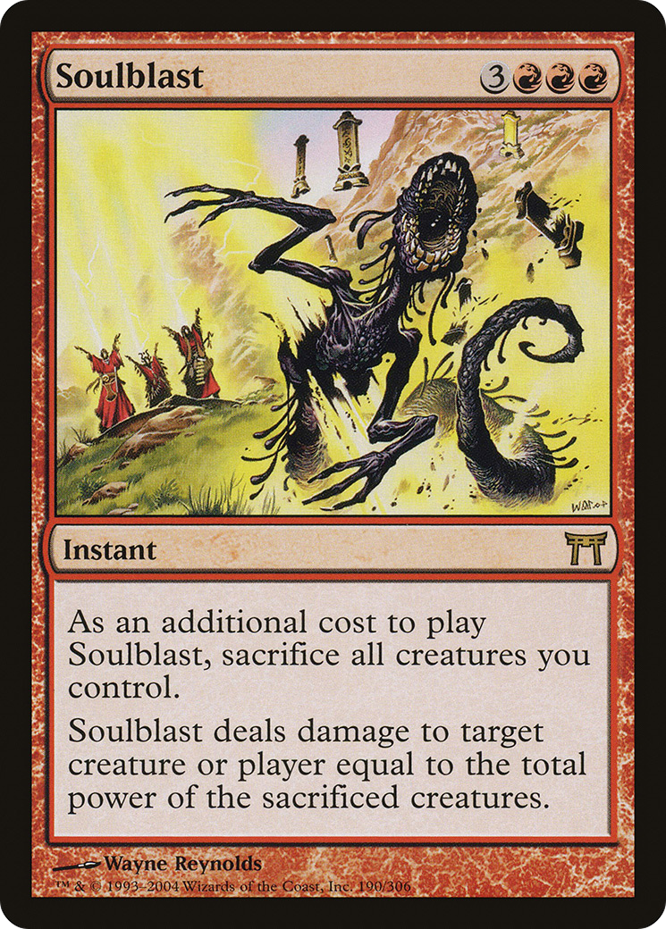 Soulblast (CHK-190) [Champions of Kamigawa]