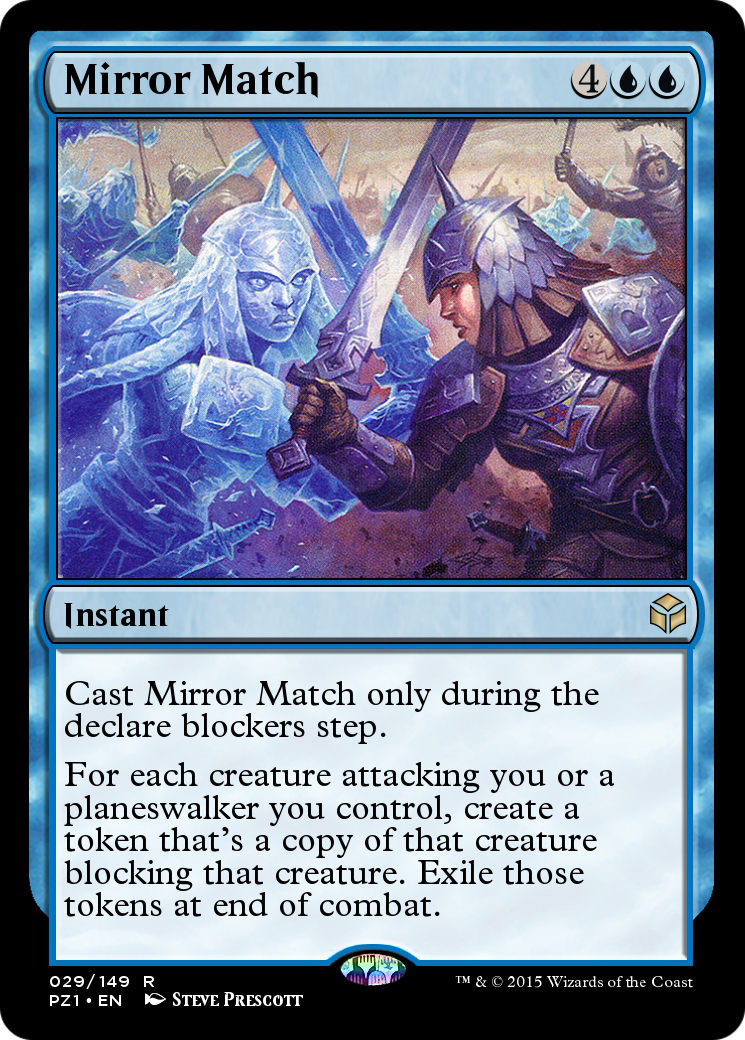Mirror Match (PZ1-029) [Legendary Cube Prize Pack] Foil