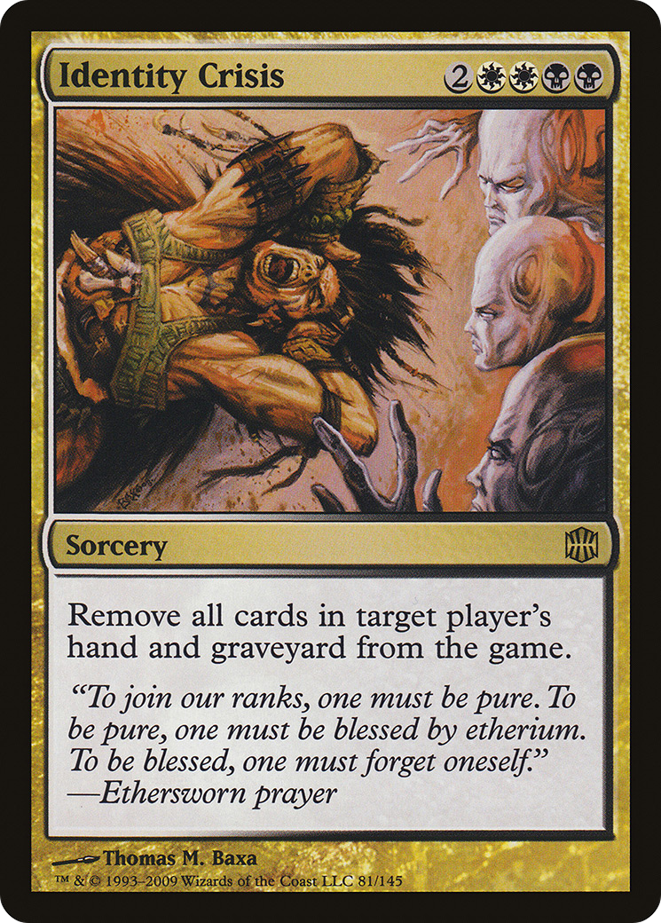 Identity Crisis (ARB-081) [Alara Reborn] Foil