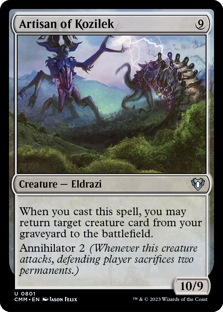 Artisan of Kozilek (CMM-801) [Commander Masters]