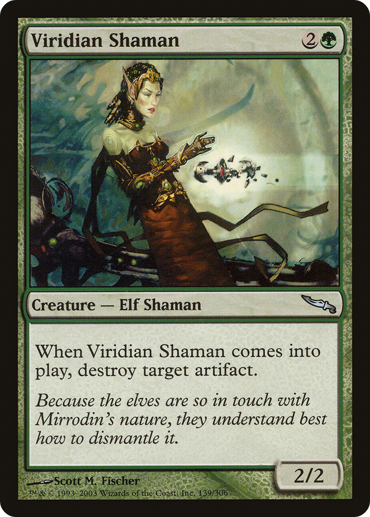 Viridian Shaman (MRD-139) [Mirrodin] Foil
