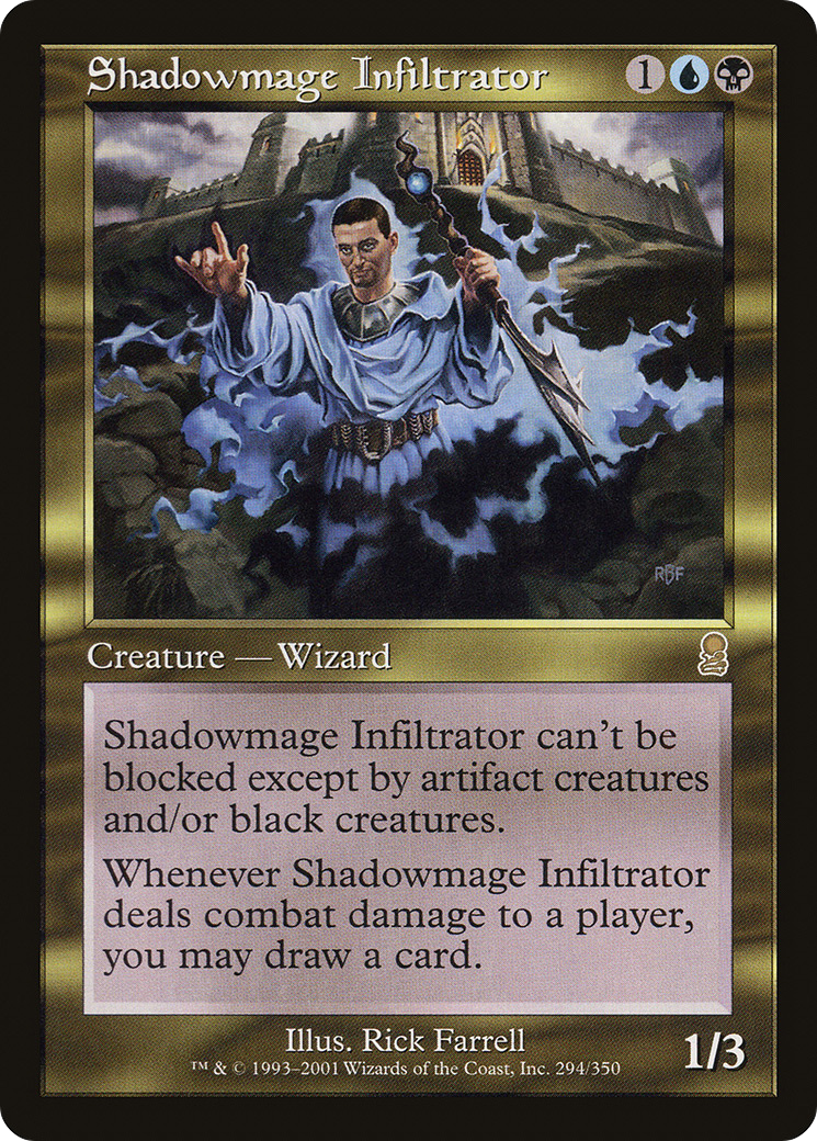 Shadowmage Infiltrator (ODY-294) [Odyssey] Foil