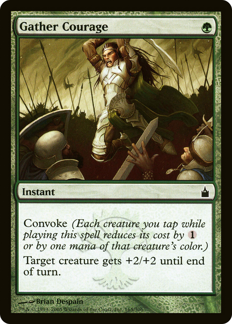 Gather Courage (RAV-165) [Ravnica: City of Guilds]