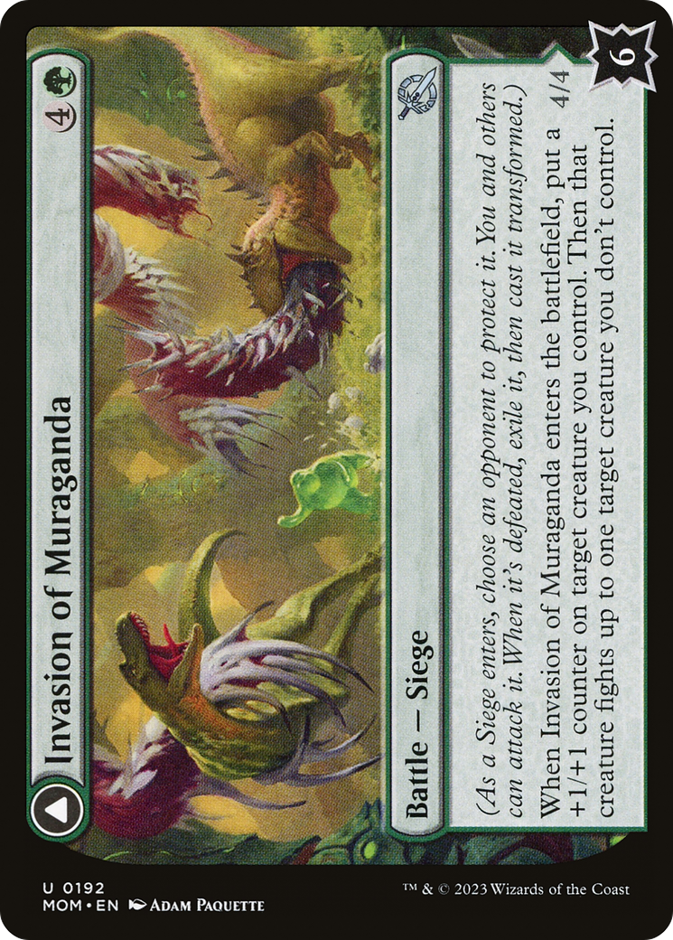 Invasion of Muraganda (MOM-192) [March of the Machine] Foil