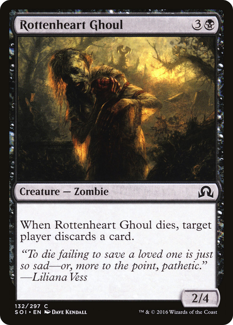 Rottenheart Ghoul (SOI-132) [Shadows over Innistrad]