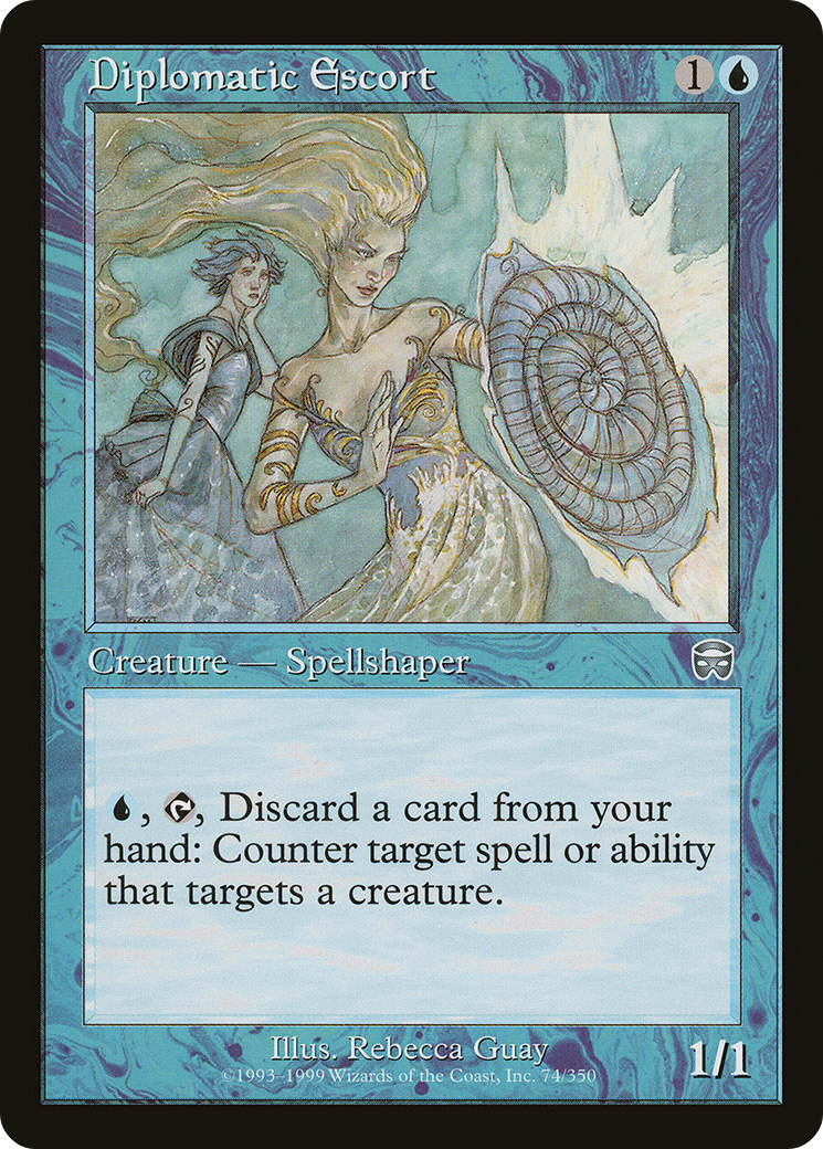 Diplomatic Escort (MMQ-074) [Mercadian Masques] Foil