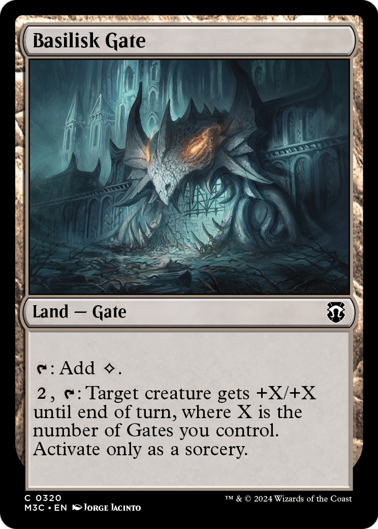 Basilisk Gate (M3C-320) [Modern Horizons 3 Commander]