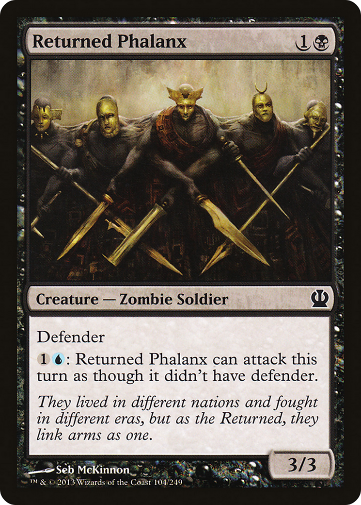 Returned Phalanx (THS-104) [Theros]