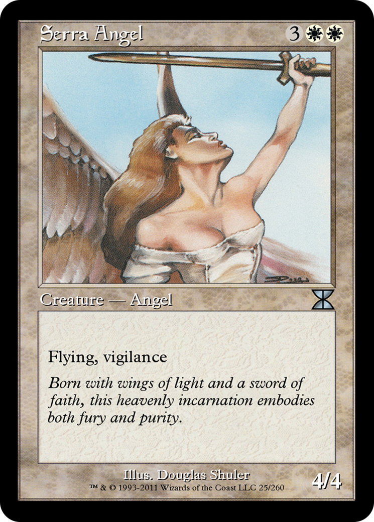 Serra Angel (ME4-025) [Masters Edition IV] Foil