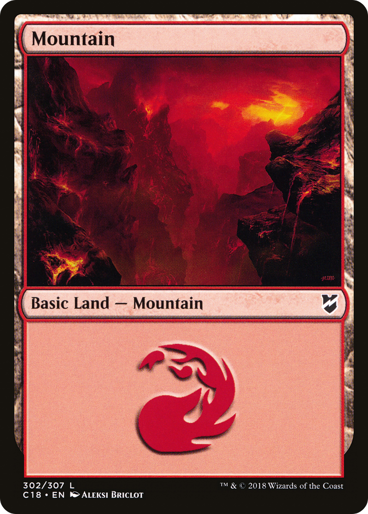 Mountain (C18-302) [Commander 2018]