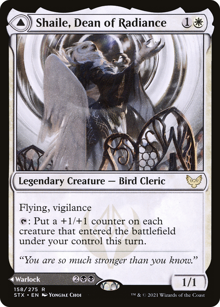 Shaile, Dean of Radiance (STX-158) [Strixhaven: School of Mages]
