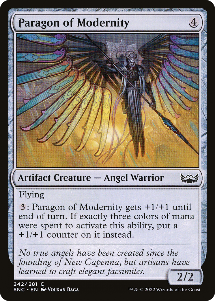 Paragon of Modernity (SNC-242) [Streets of New Capenna]