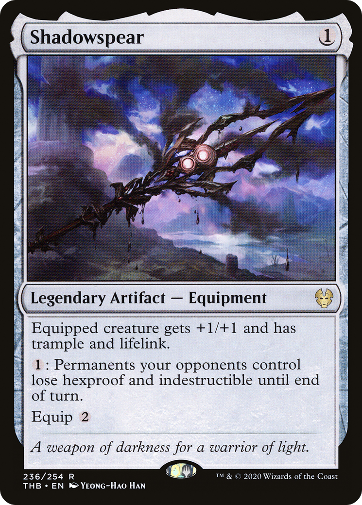 Shadowspear (THB-236) [Theros Beyond Death] Foil