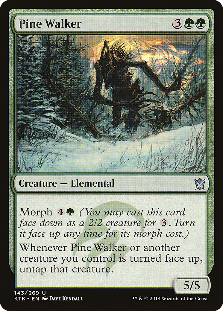 Pine Walker (KTK-143) [Khans of Tarkir]