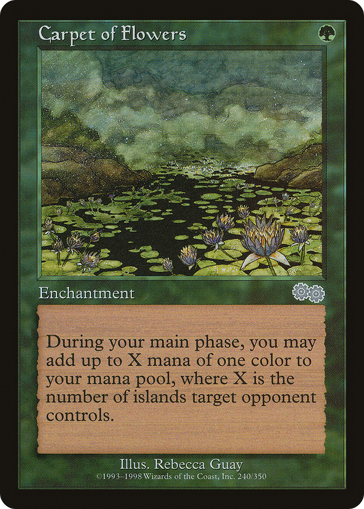 Carpet of Flowers (USG-240) [Urza's Saga]