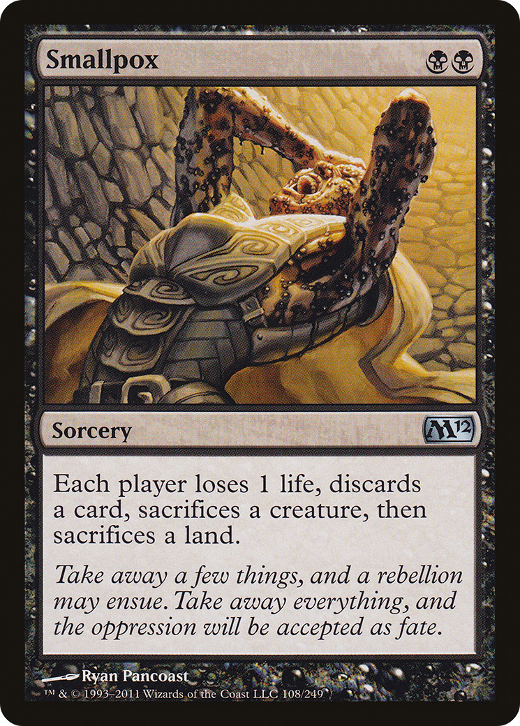 Smallpox (M12-108) [Magic 2012]
