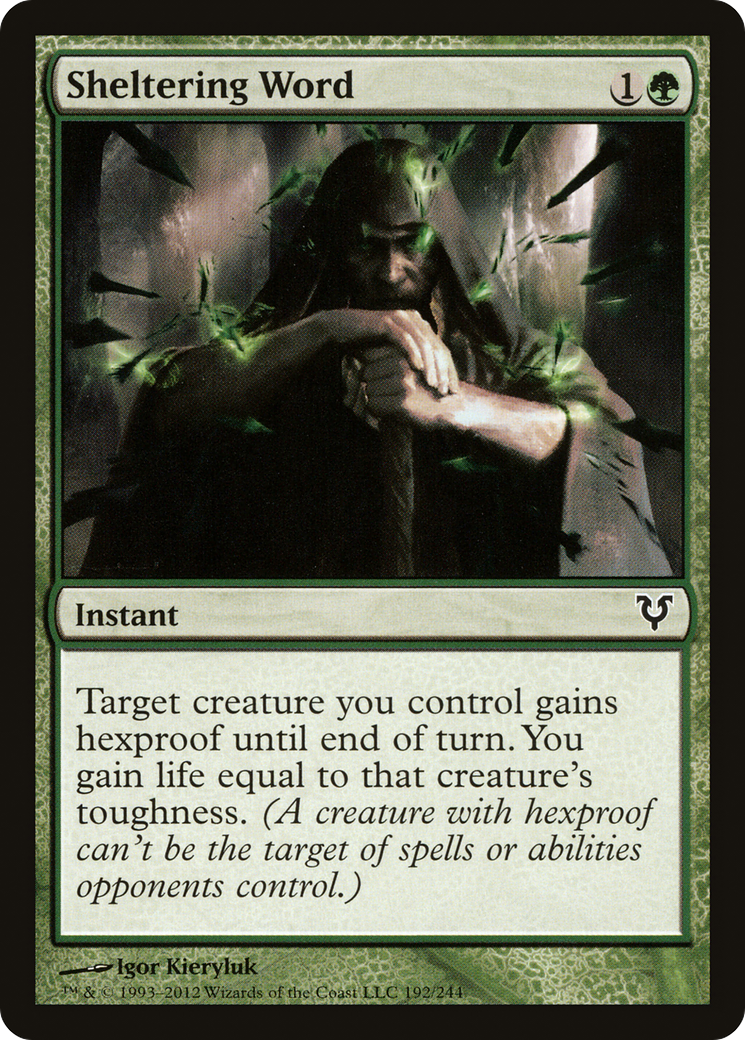 Sheltering Word (AVR-192) [Avacyn Restored]